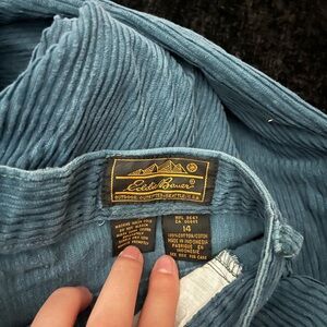 Eddie Bauer Teal Corduroy Pants